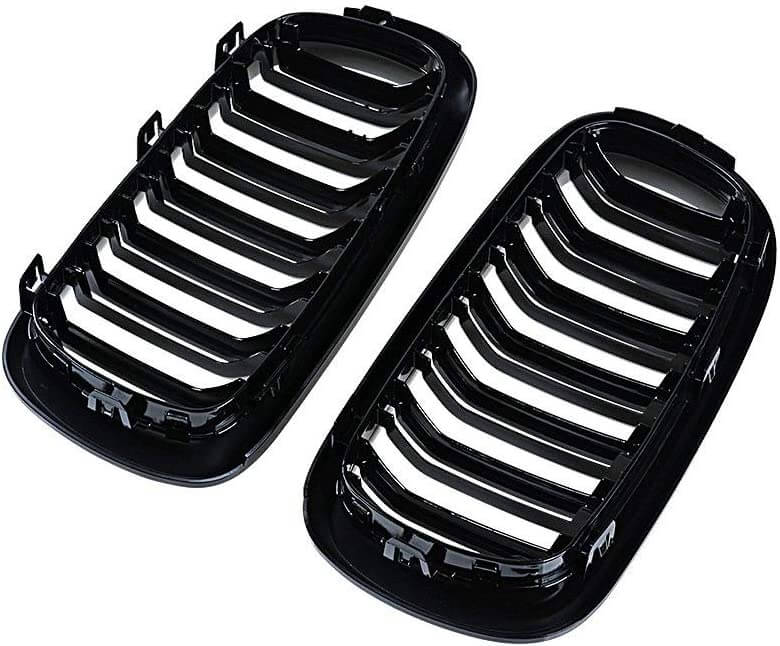 Бъбреци с двойни ребра черен лак за BMW X5 F15, X6 F16 2013-2018 – снимка 3