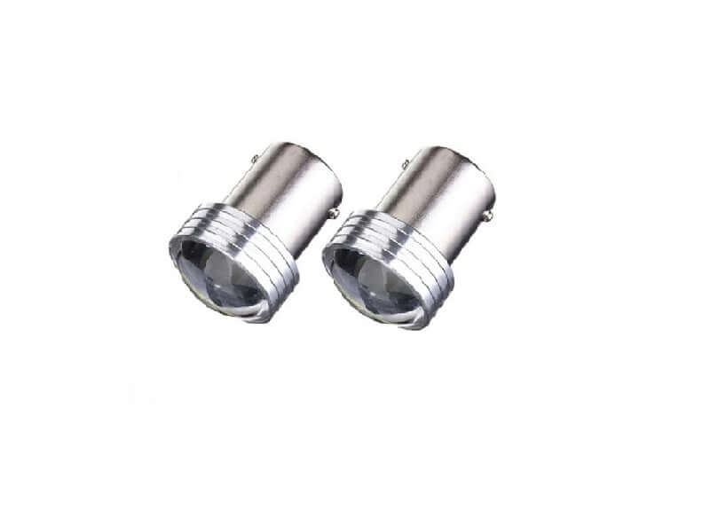 24V LED диодни крушки с лупа ВА15S