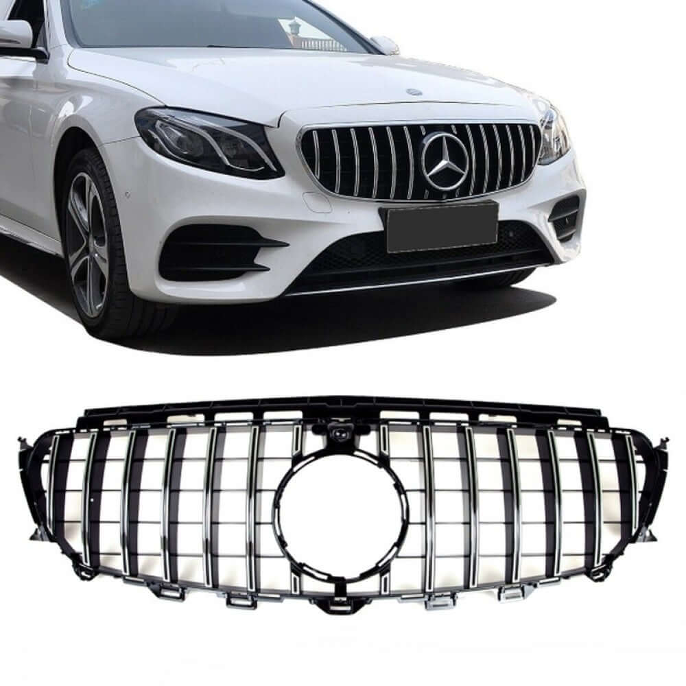 Хром / черна решетка тип GT за Mercedes E класа W213 седан, S213 комби, C238 купе, А238 кабрио