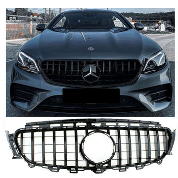 Черен лак решетка тип GT за Mercedes E класа W213 седан, S213 комби, C238 купе, А238 кабрио