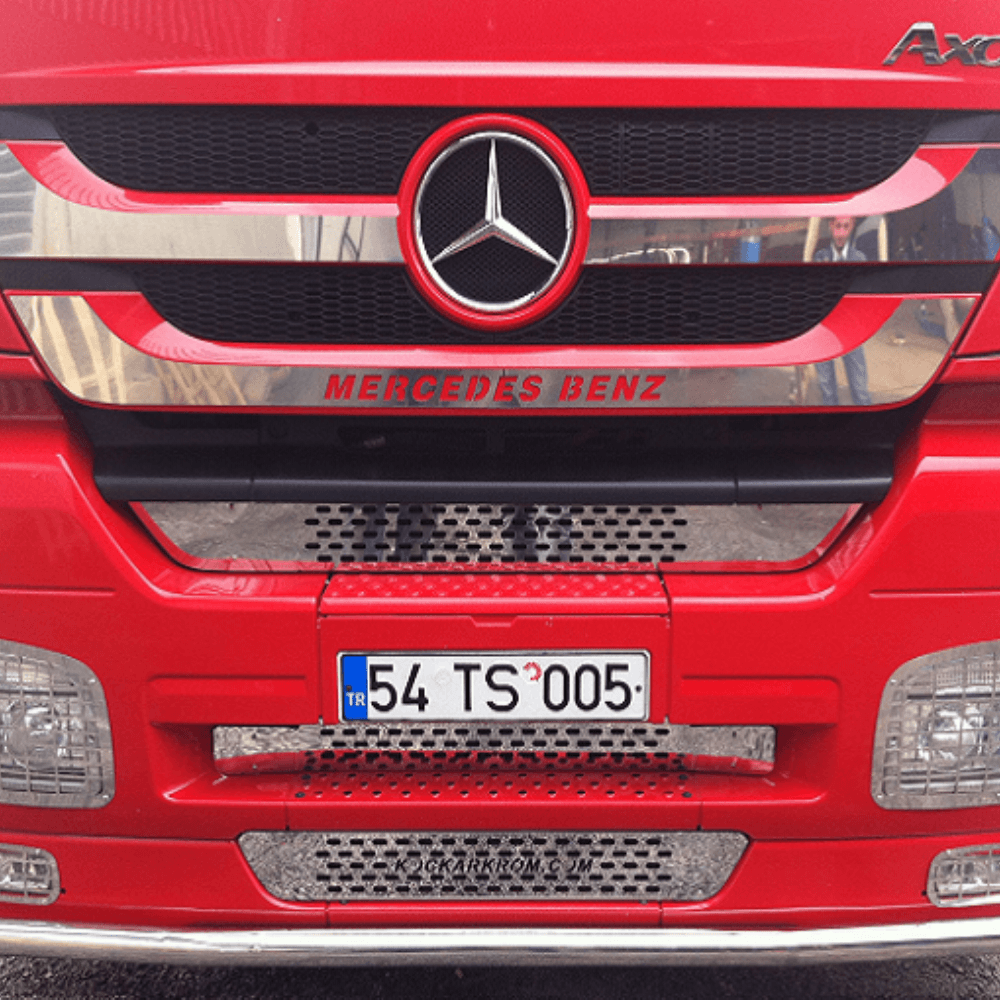 Декорация хром за решетка - Mercedes Actros MP3 - Инокс