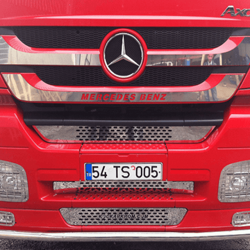 Декорация хром за решетка - Mercedes Actros MP3 - Инокс