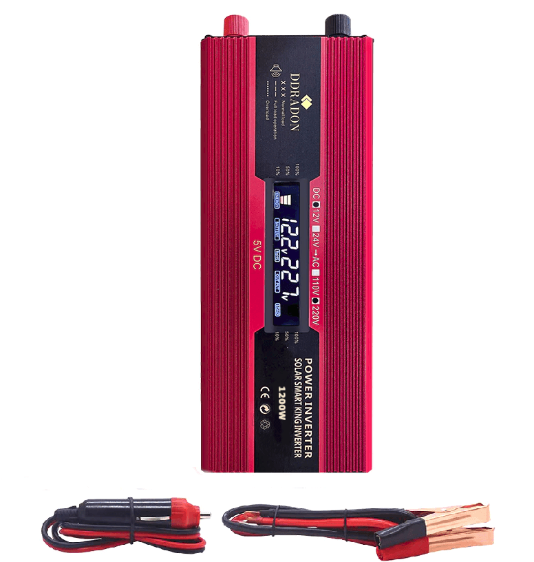 Инвертор 24V-220V 1200W