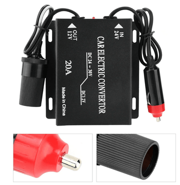 Конвертор 24V-12V 20A