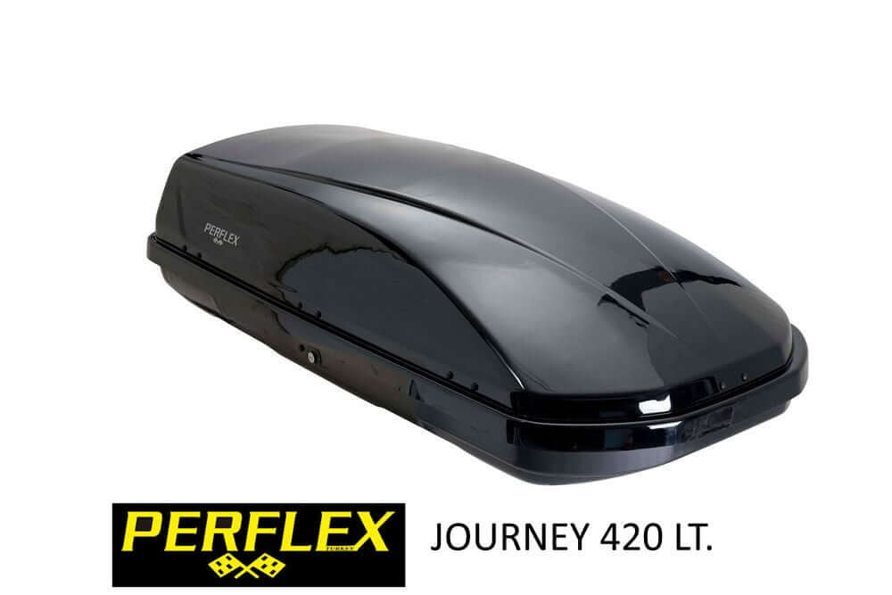 Автобокс Perflex Journey 420л с ключалка - черен