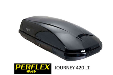 Автобокс Perflex Journey 420л с ключалка - черен