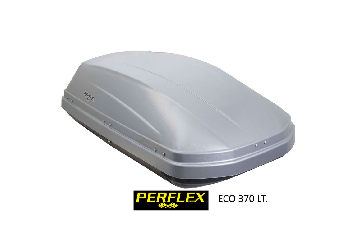 Автобокс Perflex Journey 370л с ключалка - сив