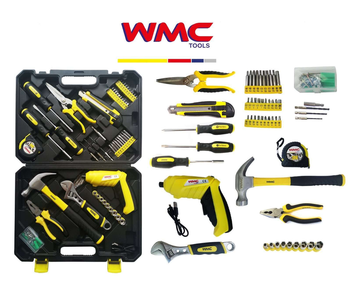 Куфар WMC 110 части + акумулаторна отвертка WMC – снимка 8