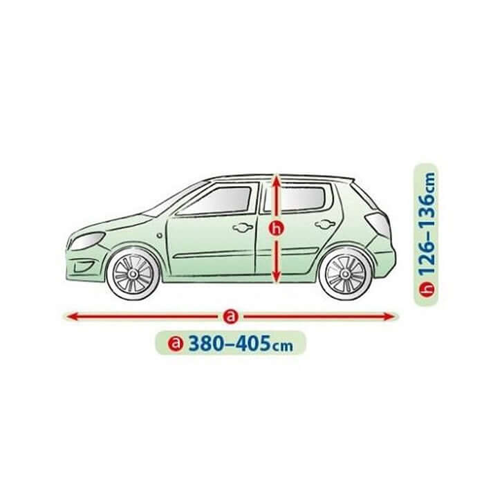 Покривало Kegel серия Mobile размер M2 сиво за хечбек – снимка 4