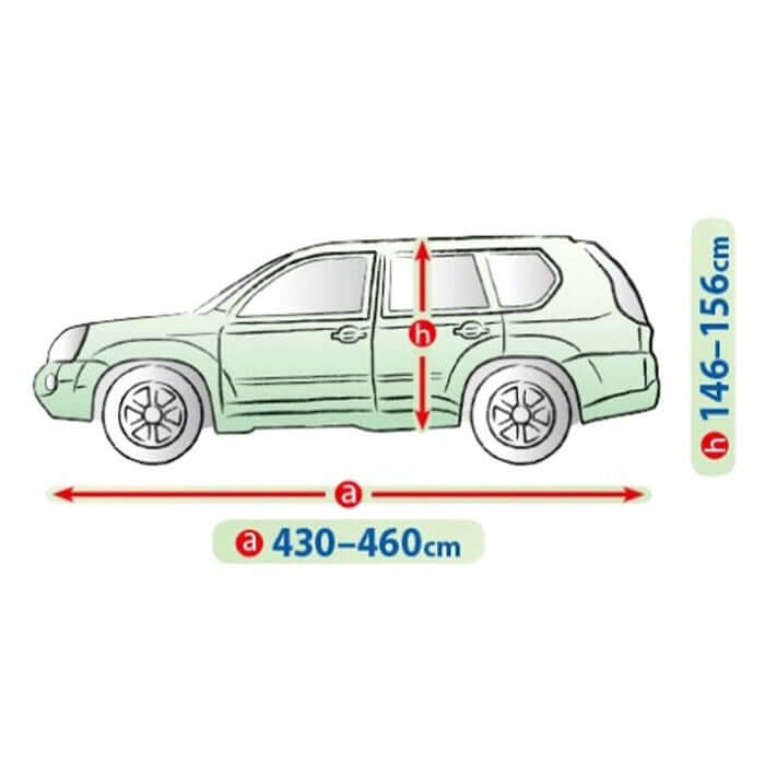 Покривало Kegel серия Mobile размер L сиво за SUV – снимка 5