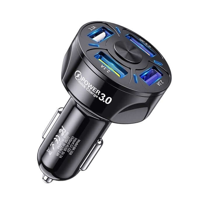 Универсално USB зарядно с 4 USB порта – снимка 2