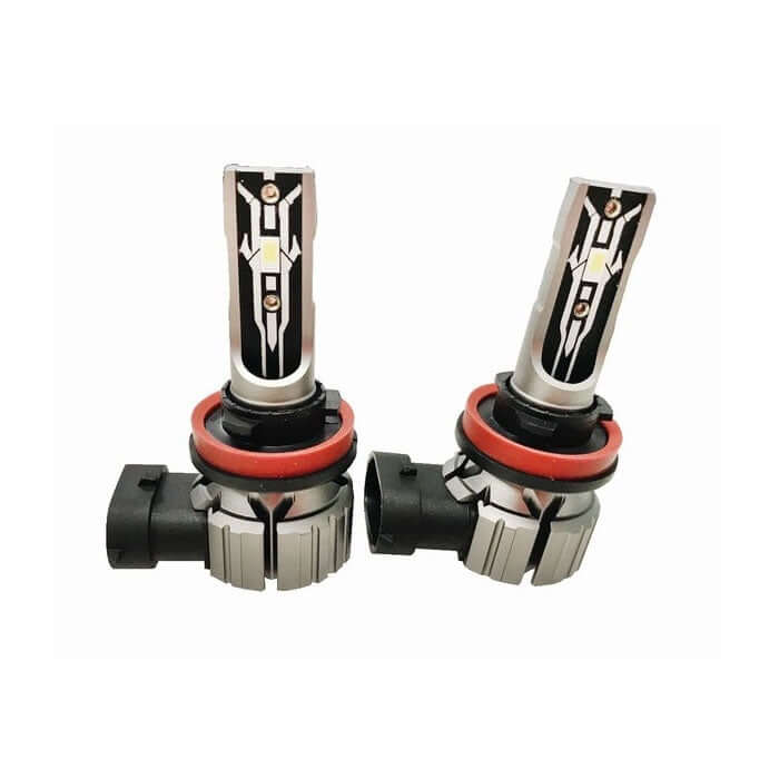 Диодни крушки без вентилатор Е2 H11 35W 12V – снимка 5