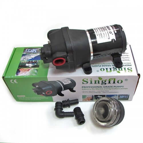 Хидрофорна водна помпа 12V, 12.5 L / m – снимка 2