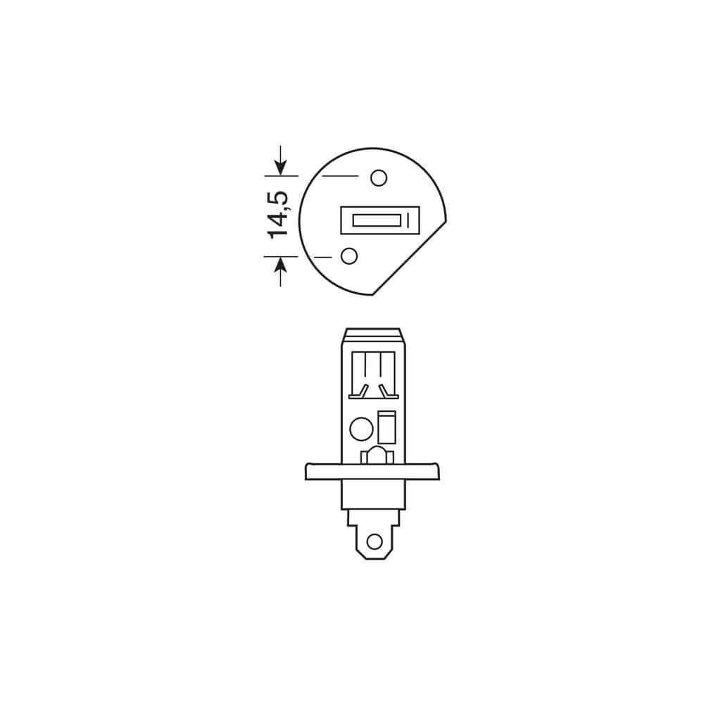 Крушка H1 24V 70W – снимка 3