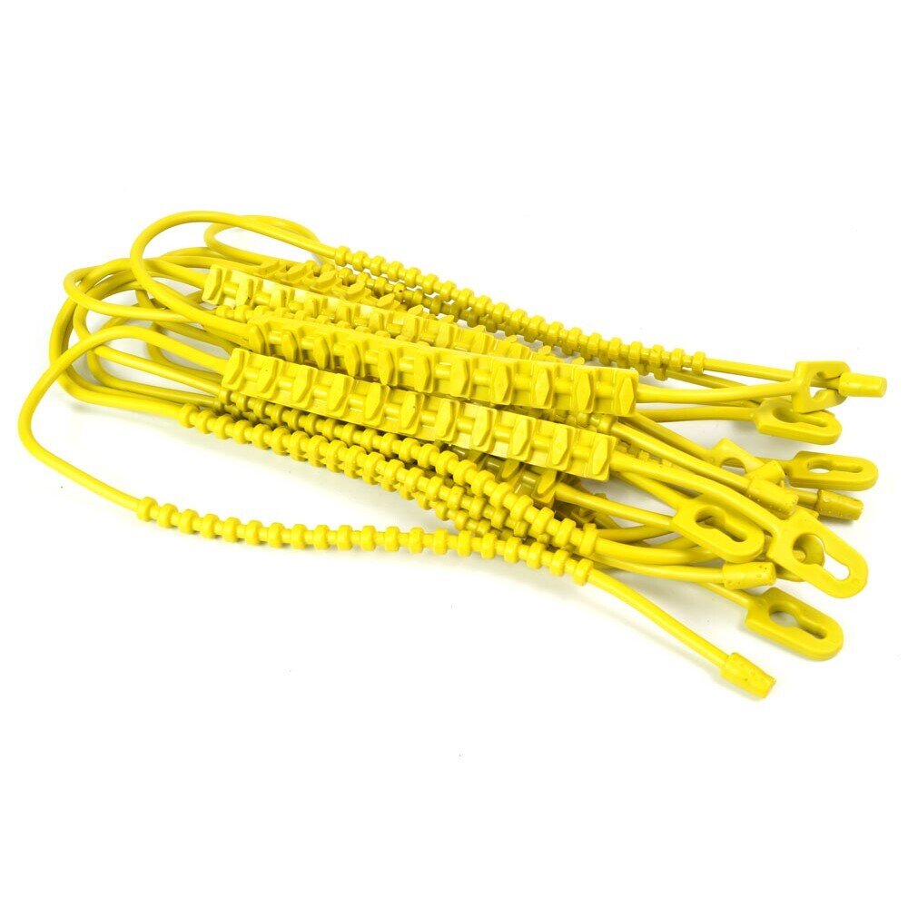 Универсални силиконови вериги за сняг - PVC опашки вериги за сняг – снимка 3