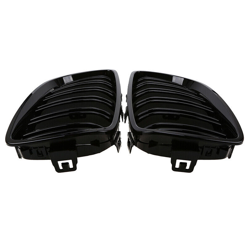 Бъбреци за BMW F32 / F33 / F36 (2013+) Черен Гланц Двойни – снимка 5