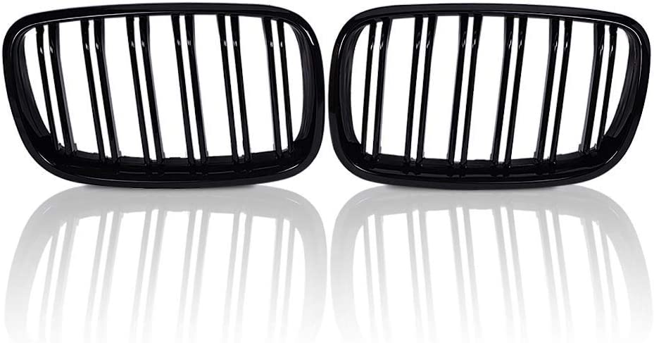 Бъбреци с двойни ребра черен лак за BMW X5 E70 / E71 2007-2013 – снимка 2