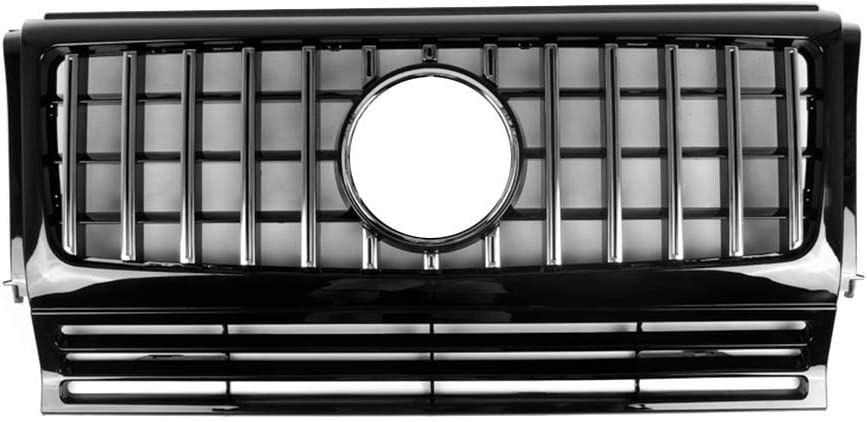 Хром / черна решетка тип GTR дизайн W464 за Mercedes G класа W463 1990-2018 – снимка 6