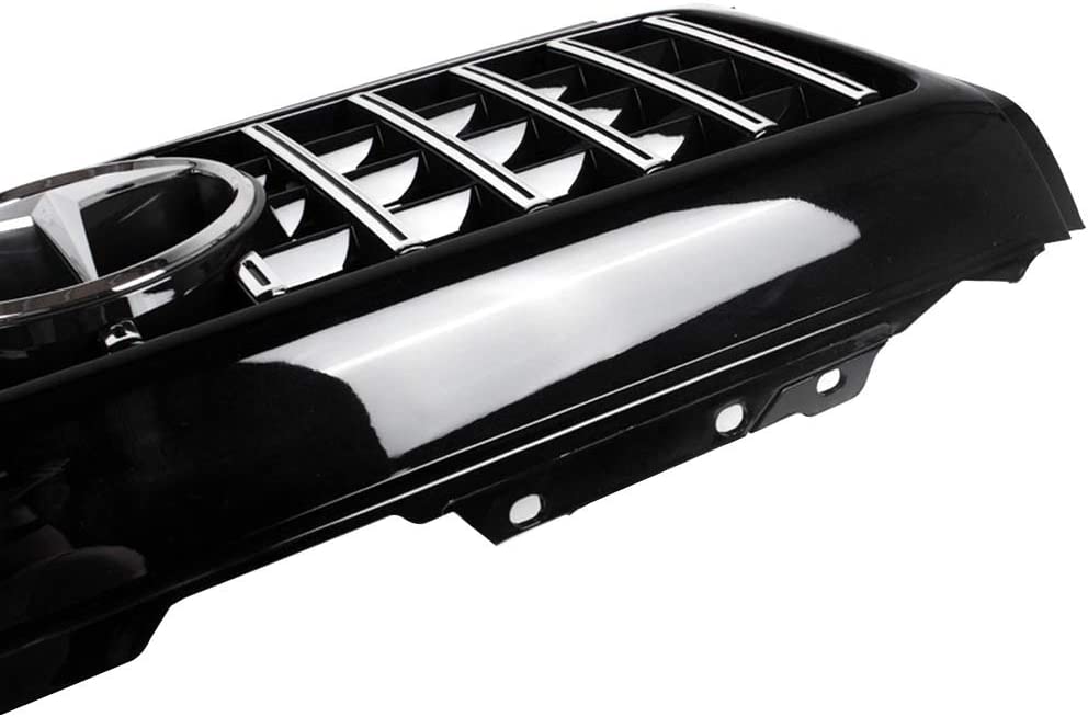 Хром / черна решетка тип GTR дизайн W464 за Mercedes G класа W463 1990-2018 – снимка 3
