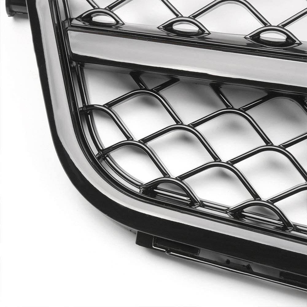 Черна решетка тип AMG за Mercedes C класа W204 седан, комби, купе 2007-2014 – снимка 4