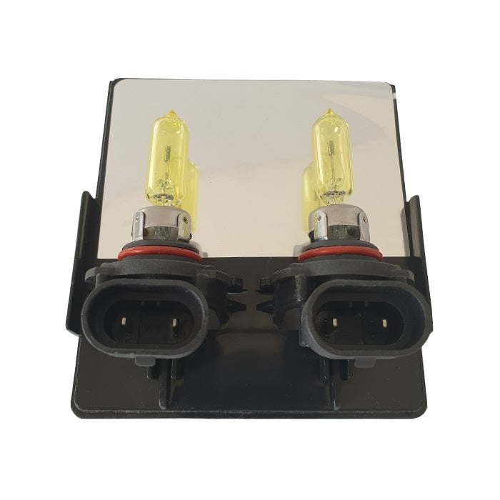 Халогенни крушки HNG HB3 / 9005 65W тип ''Golden eye'' жълти 2бр / к-т – снимка 2