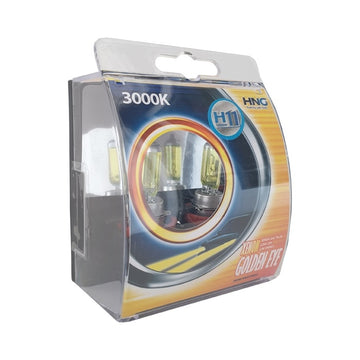 Халогенни крушки HNG H11 55W тип ''Golden eye'' жълти 2бр / к-т