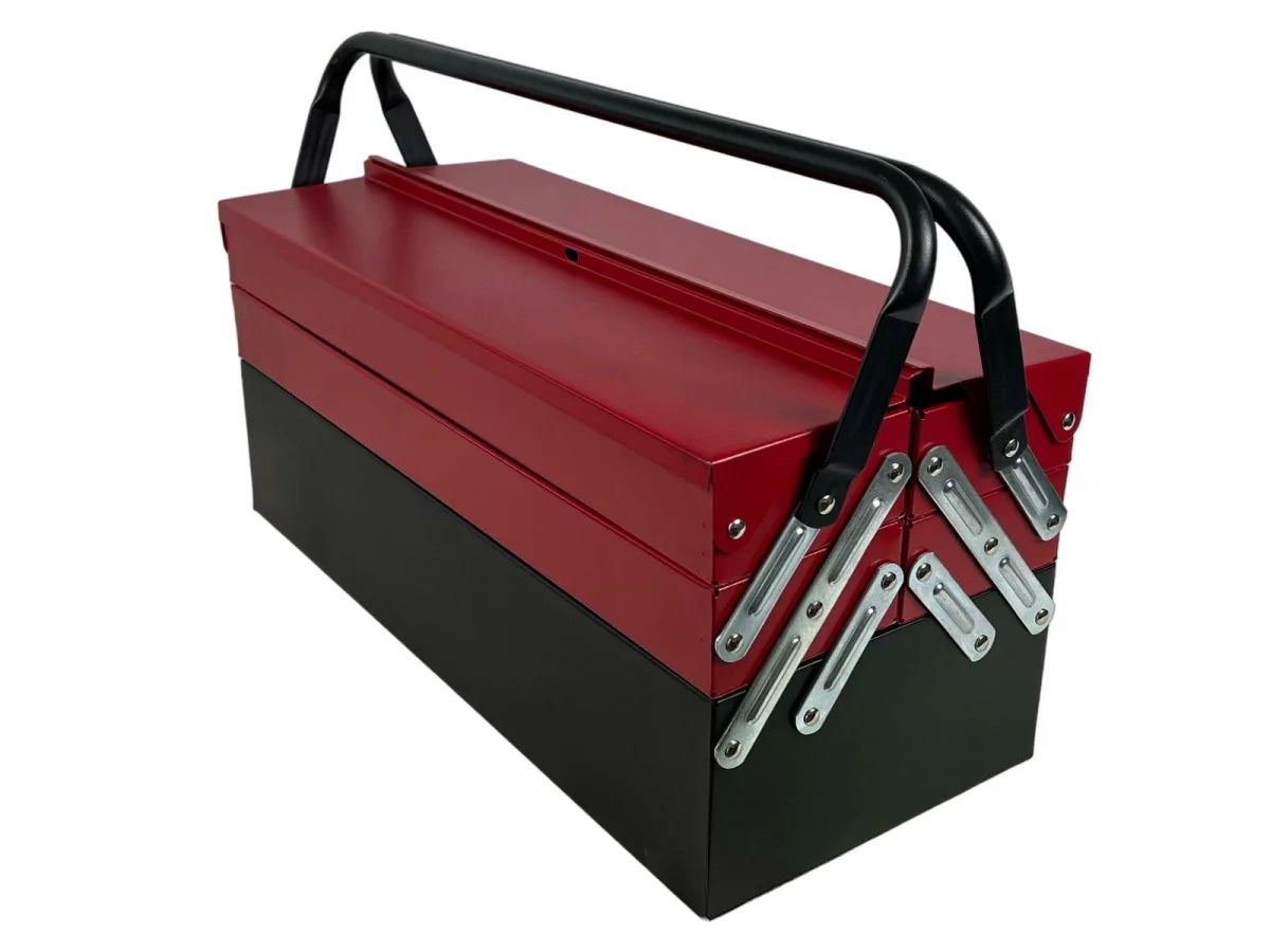 Метален куфар с инструменти 85ч. KraftWelle – снимка 2