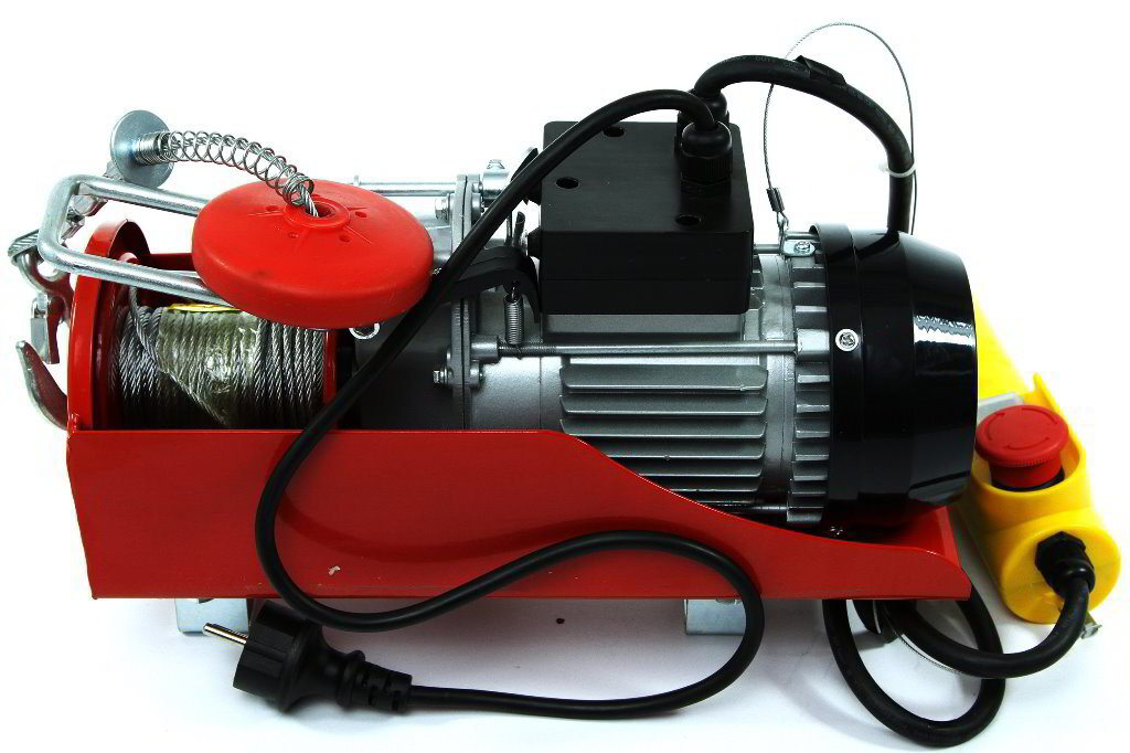 Електрическа въжена лебедка 125 / 250 кг 12 м 500W Mar-Pol – снимка 4