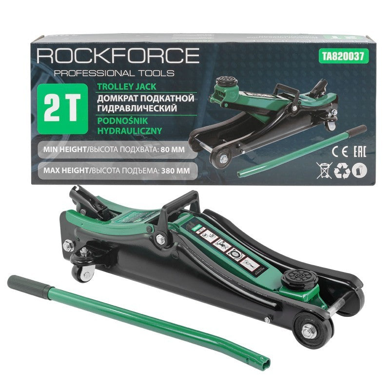 Хидравличен крик 2Т - RockForce Professional / Рокфорс