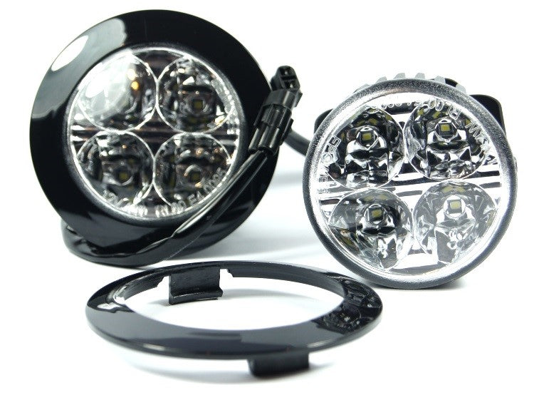 LED DRL Кръгли дневни светлини M-Tech 902HP – снимка 3