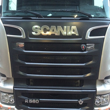 Декорация хром предна маска - Scania / 98-16 /