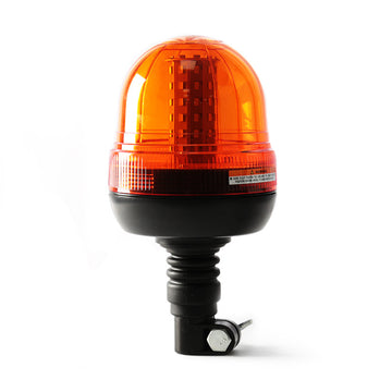 LED ЛЕД Аварийна / сигнална лампа Маяк буркан 12 / 24V - На прът