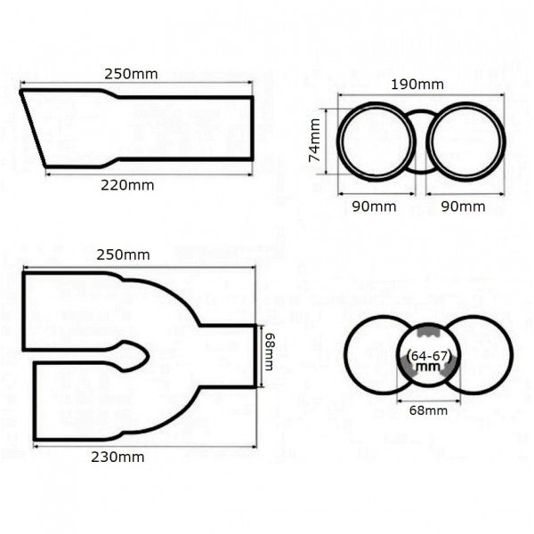 Накрайник гърне - Akrapovic – снимка 2