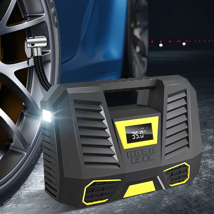 Компресор дигитален за гуми 12V - T146 – снимка 4
