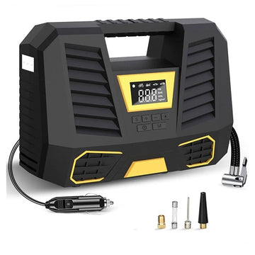 Компресор дигитален за гуми 12V - T146