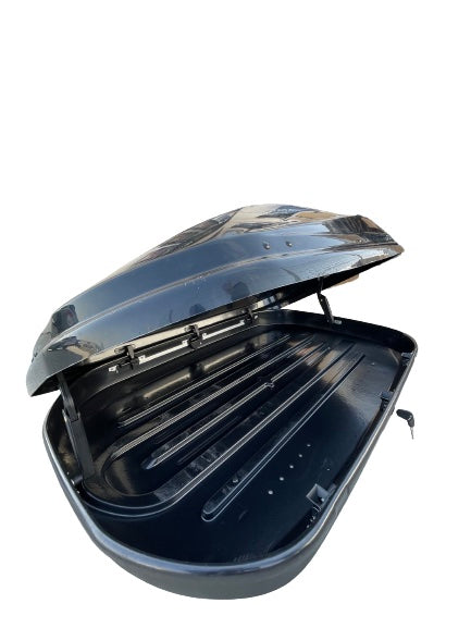 Автобокс (кутия, багажник) 300L – T185B Черен – снимка 3