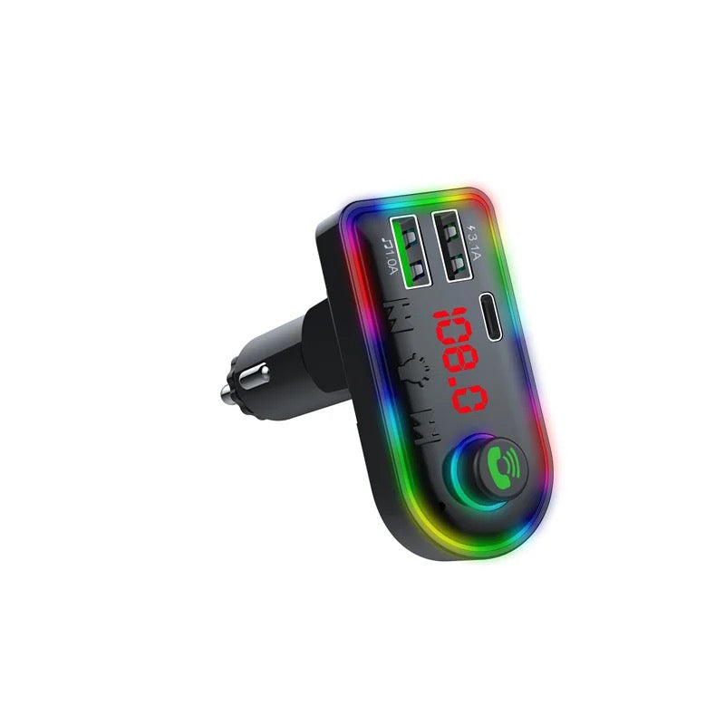 FM трансмитер – Bluetooth RGB
