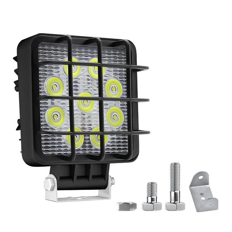 Диоден халоген с решетка 9 диода LED - T69 – снимка 3
