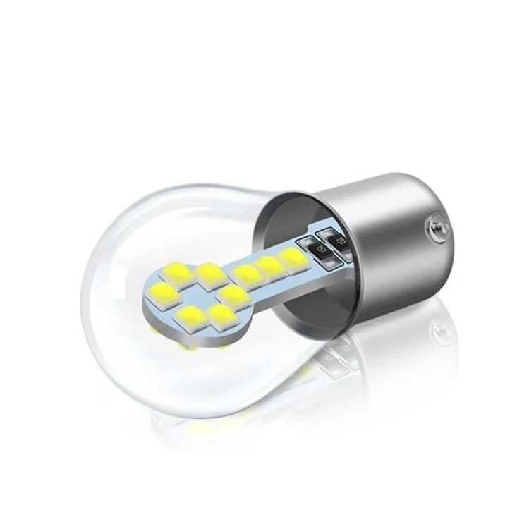 Диодни крушки 2бр BA15s LED 12V - T125 – снимка 3