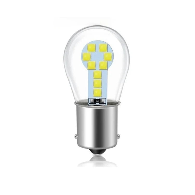 Диодни крушки 2бр BA15s LED 12V - T125 – снимка 4