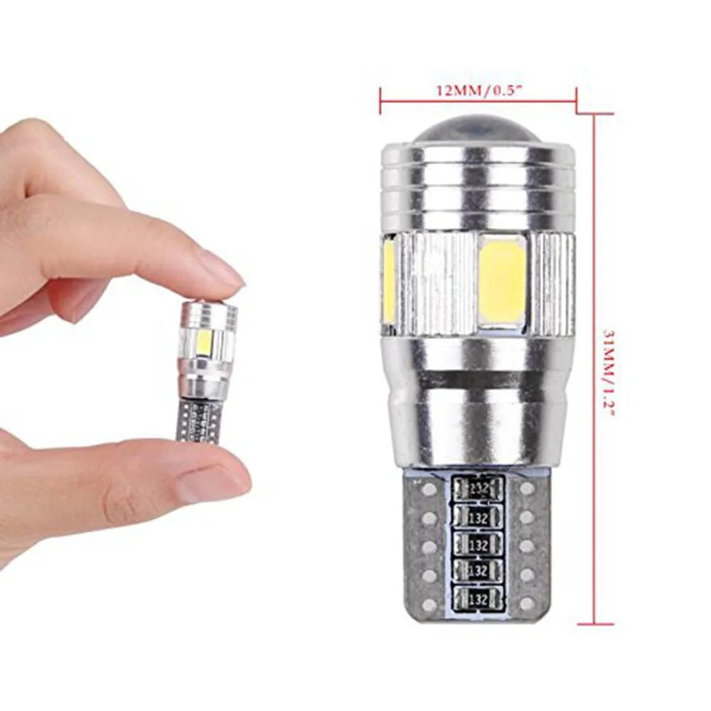 Диодни крушки T10 2бр / кт - CANBUS LED – снимка 2