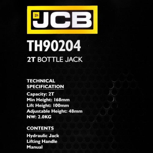 Хидравличен крик JCB , тип бутилка, 2т – снимка 4