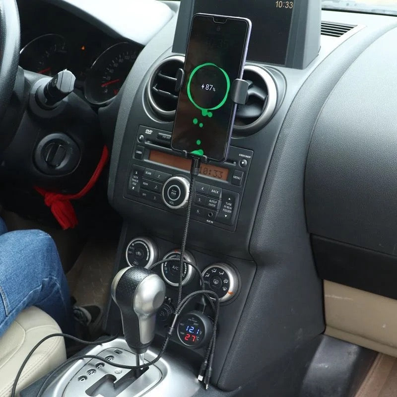 Волтметър + температура + USB - 3в1 – снимка 3
