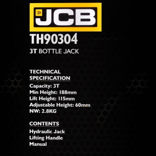 Хидравличен крик JCB , тип бутилка, 3т – снимка 5