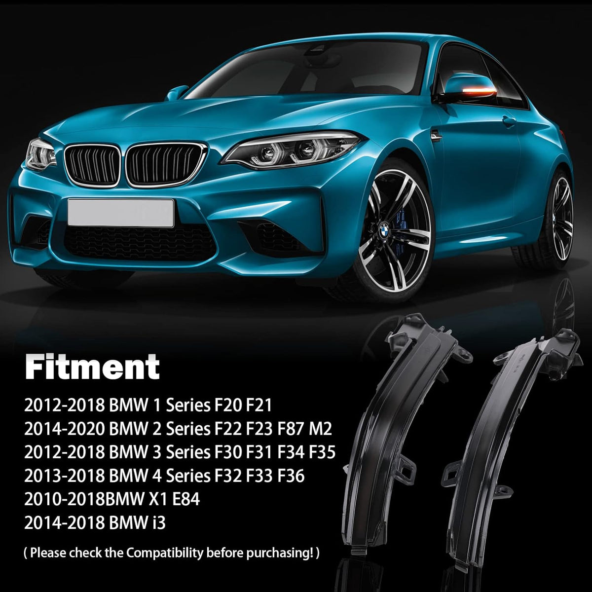 Мигачи за огледало за BMW F30 / F20 – снимка 2