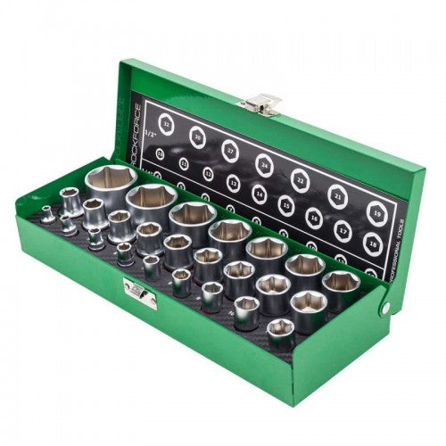 Комплект вложки 25 части 1 / 4"&1 / 2" (4-32mm) ROCKFORCE – снимка 2