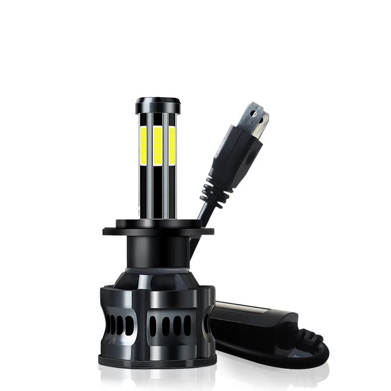 300W крушки за фар 8LED H7 6000K 12V – снимка 3