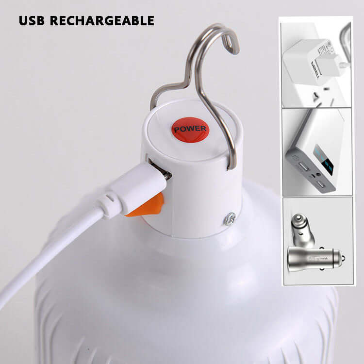 Лампа за къмпинг - USB зареждане – снимка 2