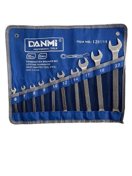 Звездогаечни ключове к-т 6-22 10части - Danmi