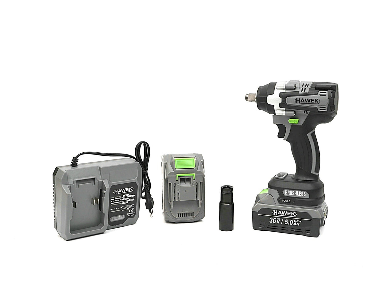 Гайковерт акумулаторен 36v , HW-3006 – снимка 2